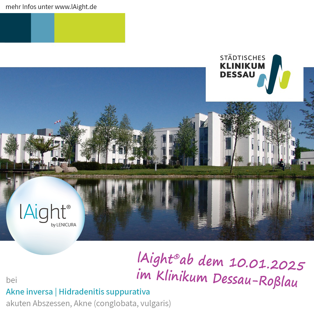 lAight®-Therapie – ab 10.01.2025 auch im Städtischen Klinikum Dessau